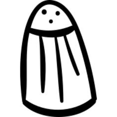 Salt shaker hand drawn tool