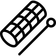 Curler with Pin
