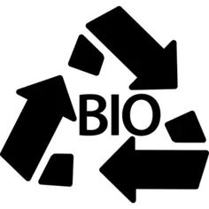 生物质量回收符号