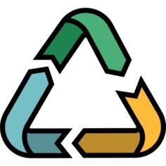 Curved arrow