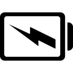 Battery with a bolt