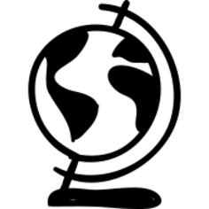 Earth globe educational tool