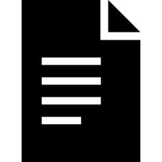 Text Document with Lines