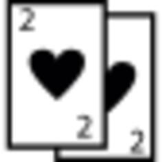 Two of Hearts Card