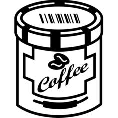 Coffee tin