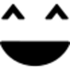 Smiley square face