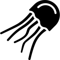 Swimming Jellyfish