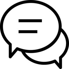 Speech bubbles
