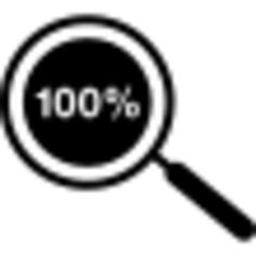 100 percent zoom symbol