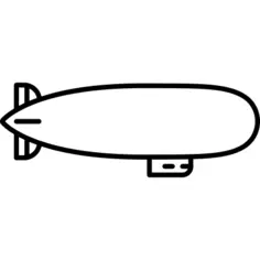 Zeppelin Facing right