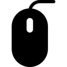 Computer Mouse with Cable