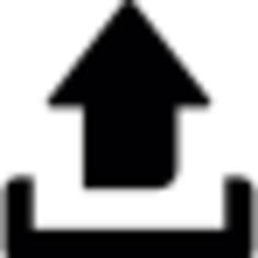 Upload Tray and Arrow