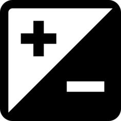 Photo contrast symbol