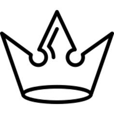 Crown of royal design