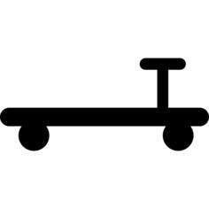 Scooter with handle