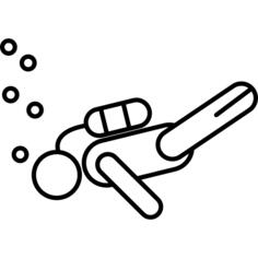 Man Diving