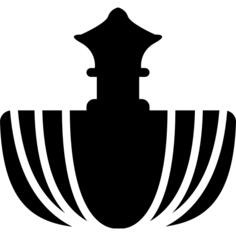 Bottle of elegant shape