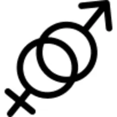 Male and female gender symbols