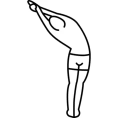 Man Up Flexing To Right