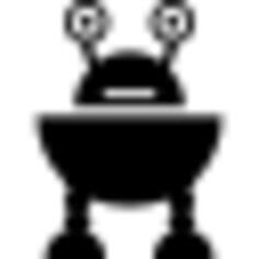 Robot of circular parts