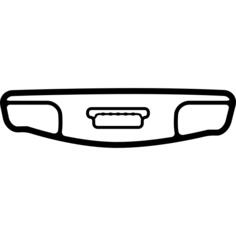 Mobile phone from bottom view