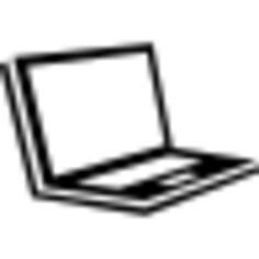 Laptop in perspective
