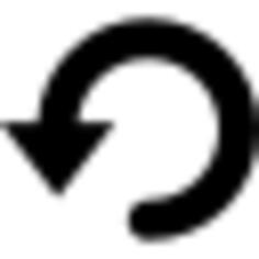Undo arrow symbol