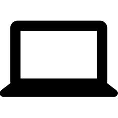 Frontal laptop