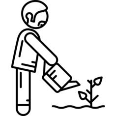 Watering Plant