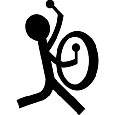 Musician with a percussion instrument