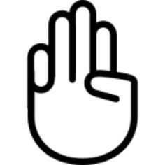 Hunger games hand gesture