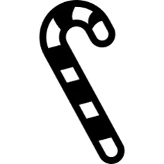 万圣节糖果手杖