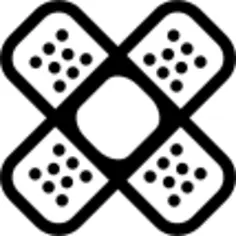 Band aids cross