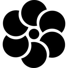 花瓣圆润
