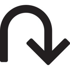 U Turn Arrow