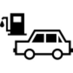 加油站的汽车