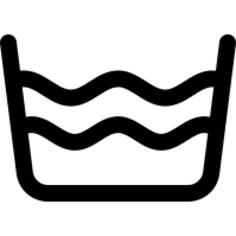 Washing with agitation