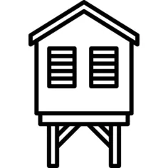 海滩小屋