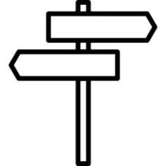 Tube Direction Signs