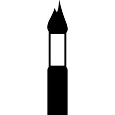 Paint brush tip