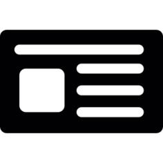 Personal card for business