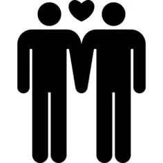 男人热恋中的情侣