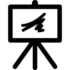 用于绘画的画架