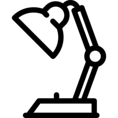 Desk Lamp Facing Left