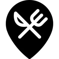 餐厅定位器的地图