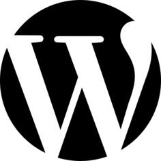Wordpress圆形徽标