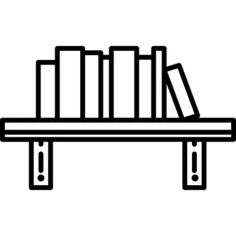 Books On Bookshelf