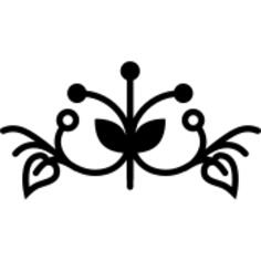 Floral design for ornamentation