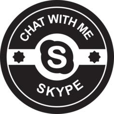 Skype social badge