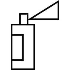 Rectangular Spray can